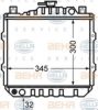 BEHR HELLA SERVICE 8MK 376 726-541 Radiator, engine cooling